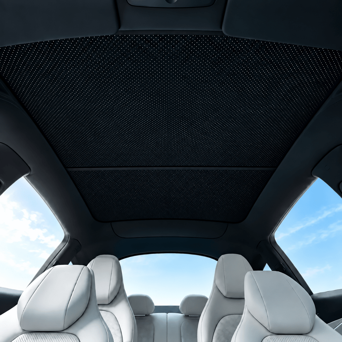 TESERY Glass Roof Sunshade for Model YL 6-Seater - Tesery Official Store