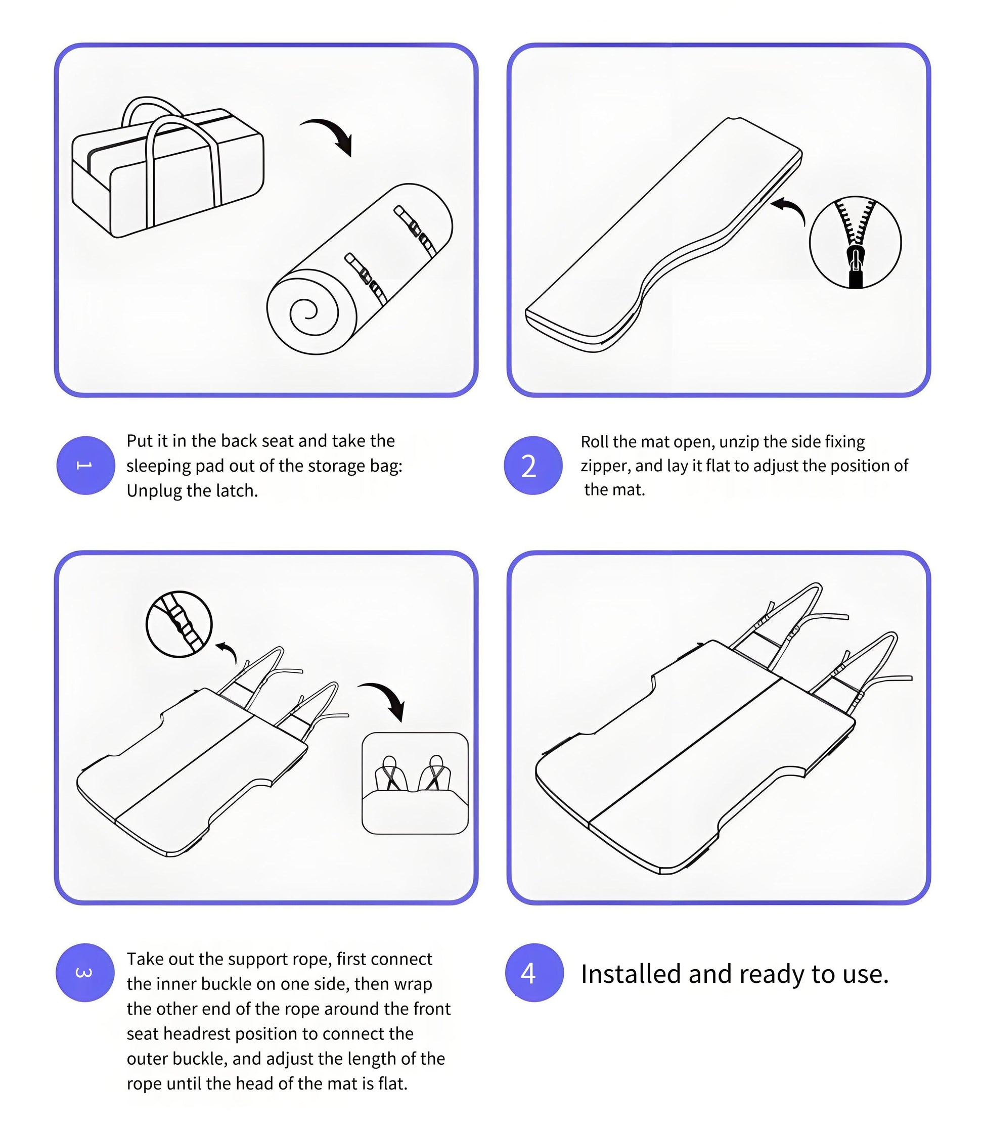 TESERY Ice - Feel Cooling Mattress for Tesla Model Y Juniper - Tesery Official Store