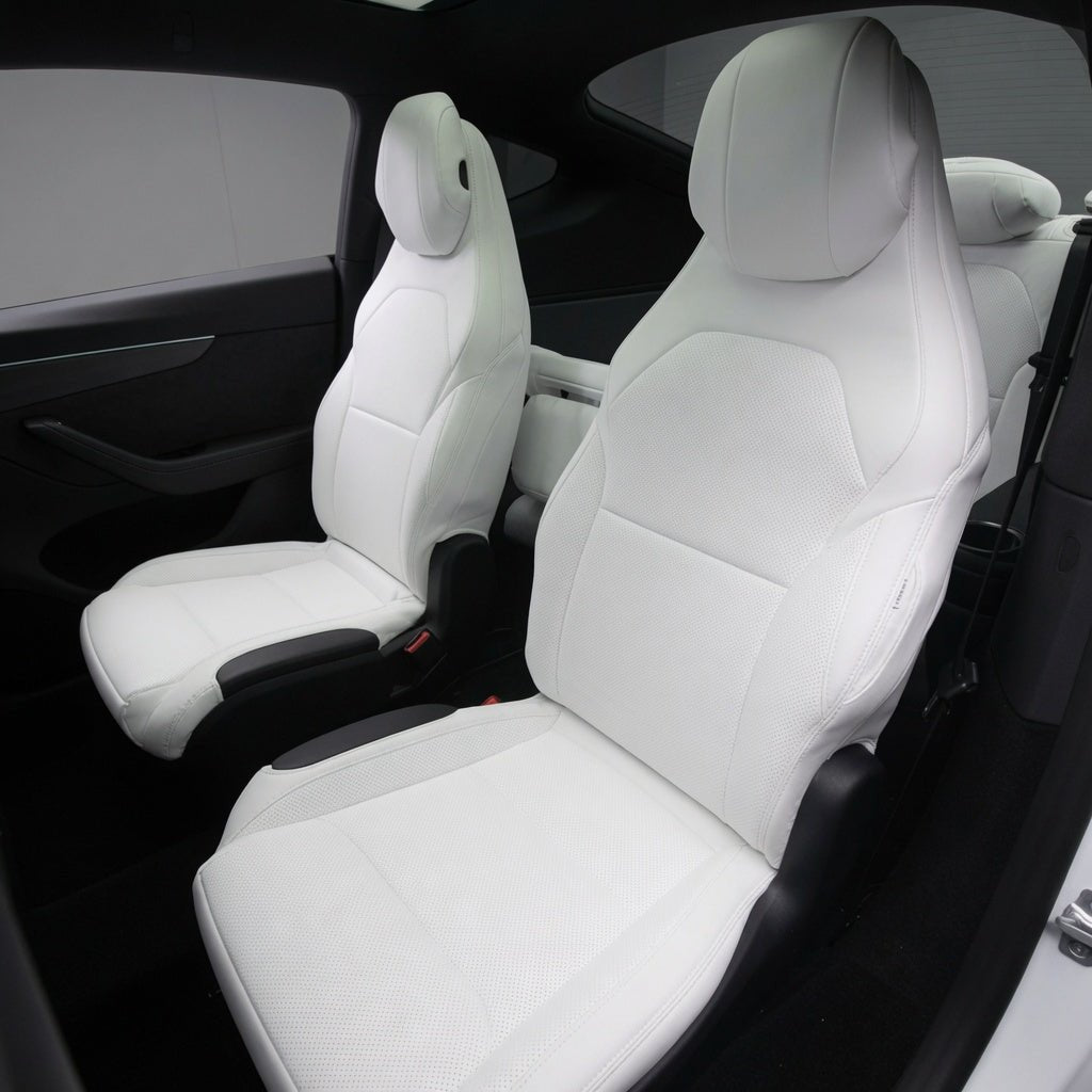 TESERY Leather Seat Covers for Tesla Model YL 6-Seater - Tesery Official Store