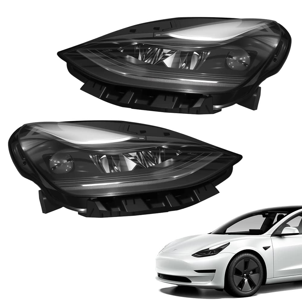 TESERY Left & Right LED Headlight Assembly for Model 3/Y 丨Matrix Headlights Replacement - Tesery Official Store