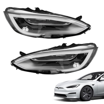 TESERY LED Headlight Assembly for Model S (16 - 22) Left & Right - Tesery Official Store