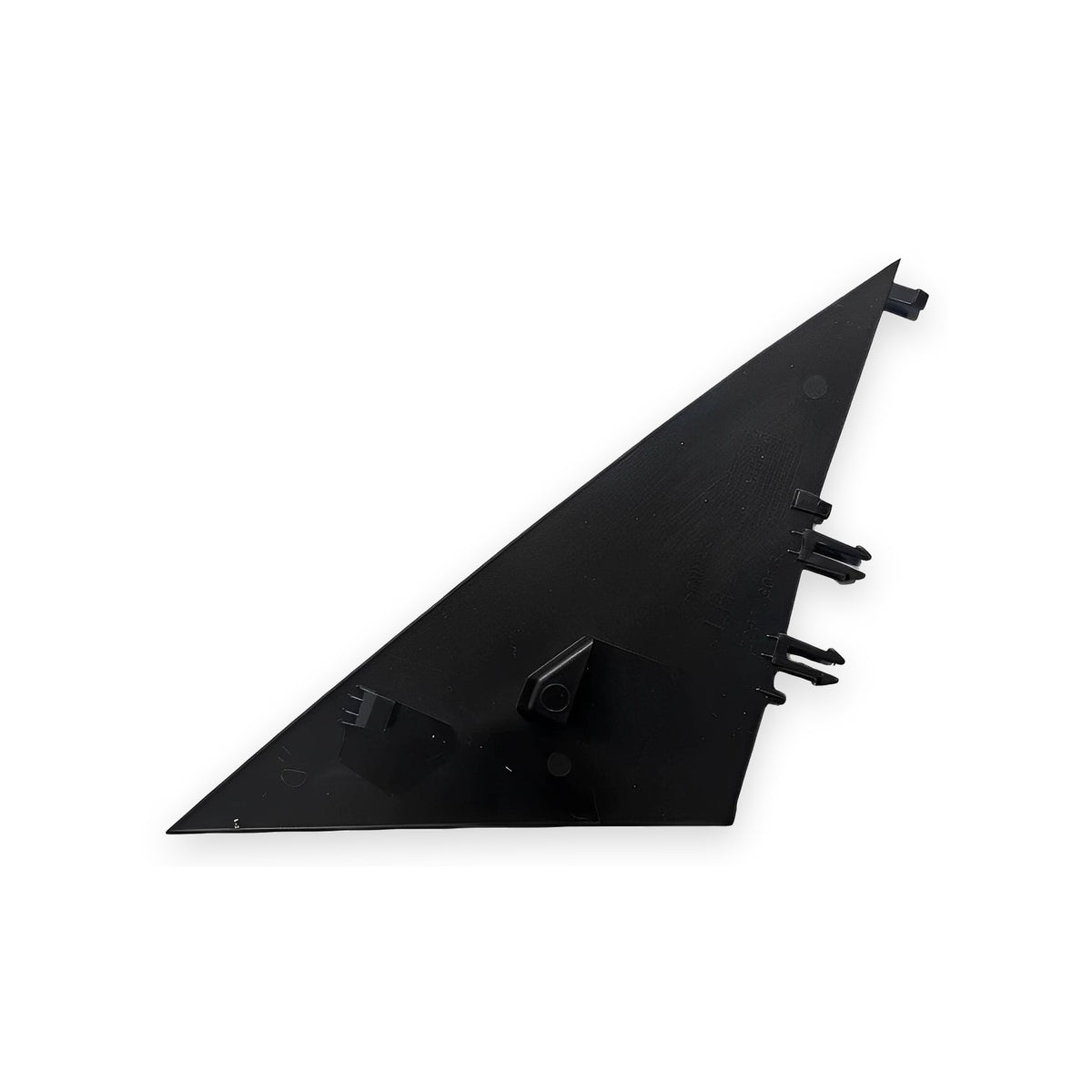 Right RH mirror triangle trim for Tesla Model 3 2017+, including Highland, OEM reference 1130656-00-E