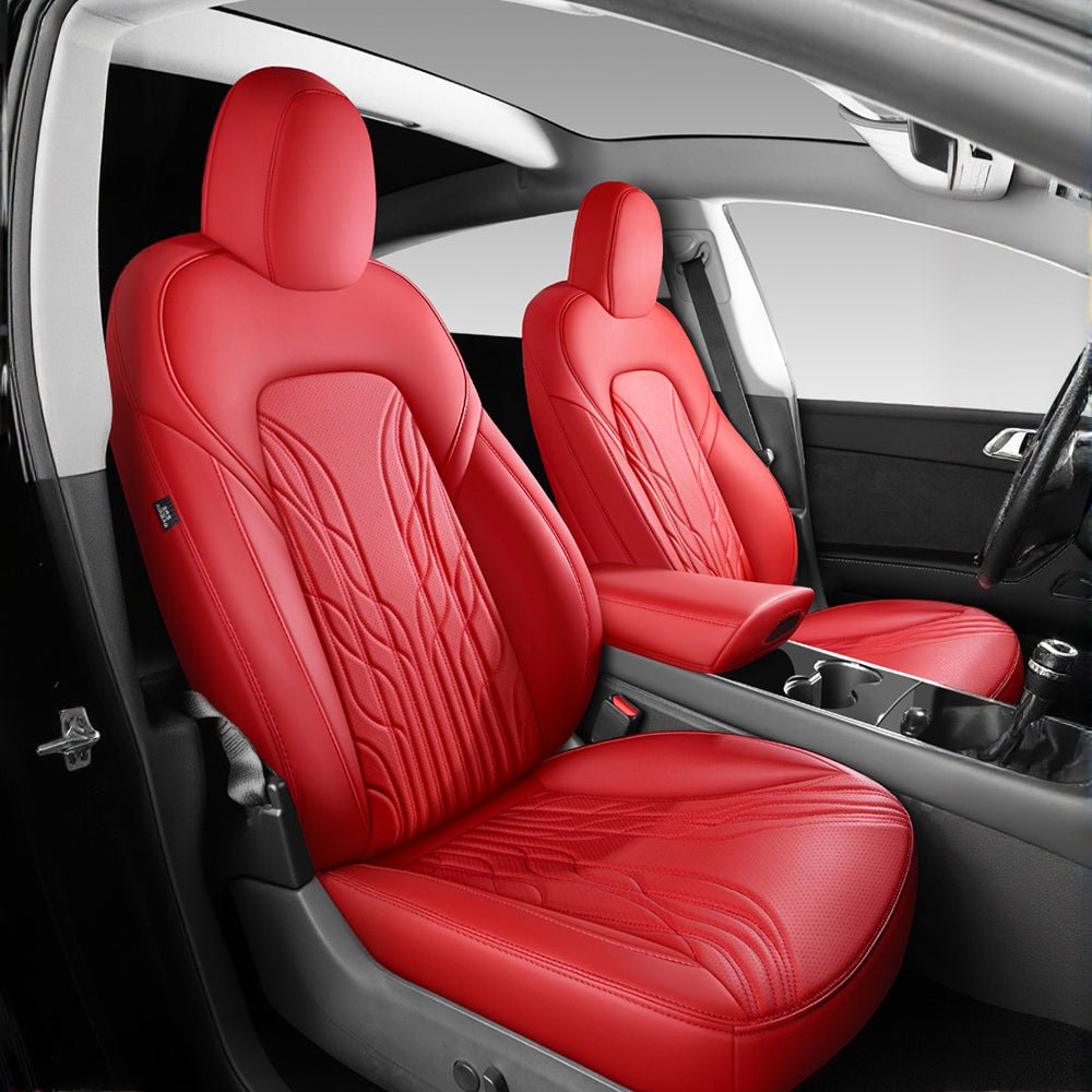 TESERY Nappa Leather Seat Covers for Model 3 Highland & Model Y Juniper - Tesery Official Store