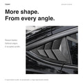 TESERY Rear Side Window Louvers Cover for Model Y | 3 Finishes | 2-Pack - Tesery Official Store