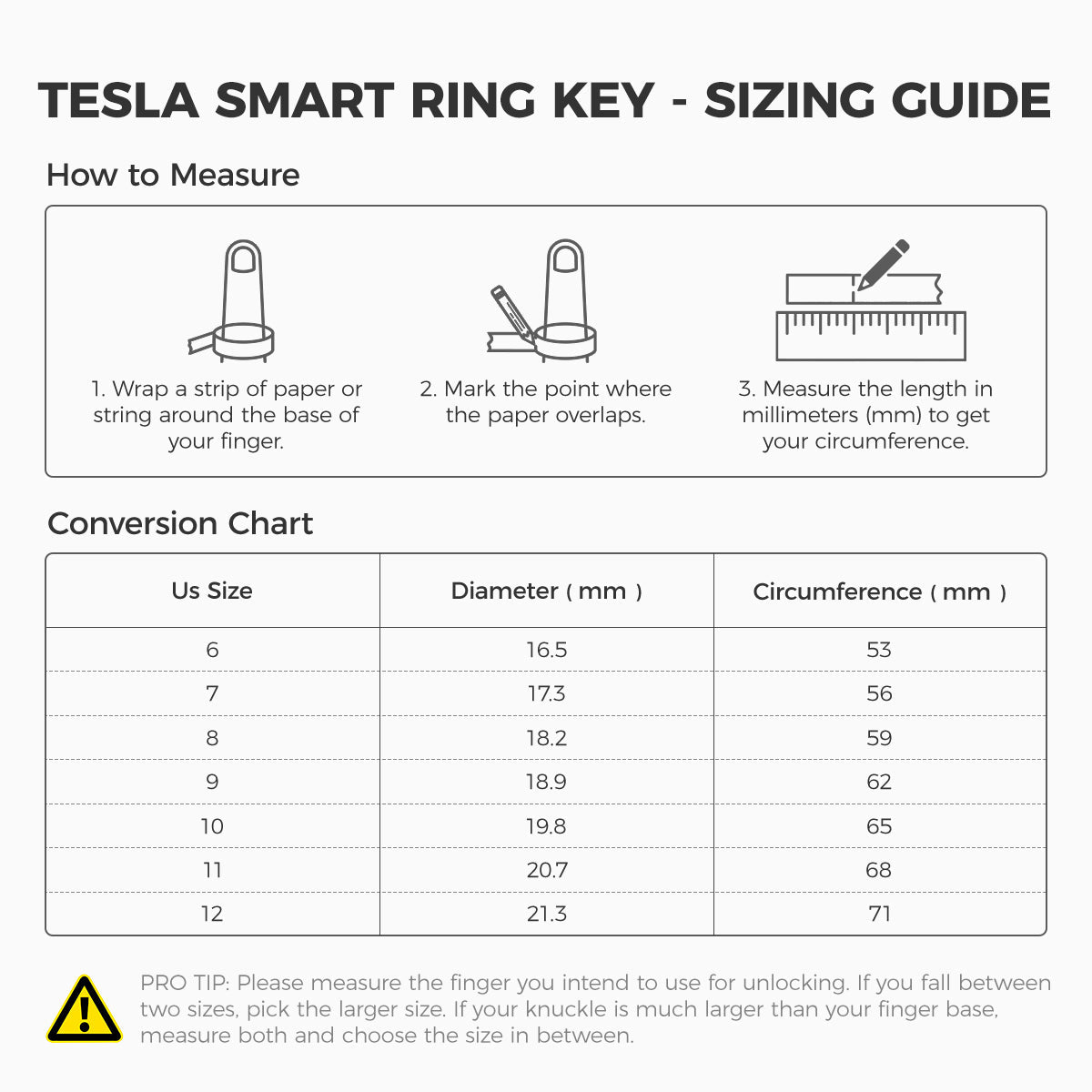 TESERY Smart Ring Key for Tesla Model 3 / Y / S / X / Cybertruck - Tesery Official Store