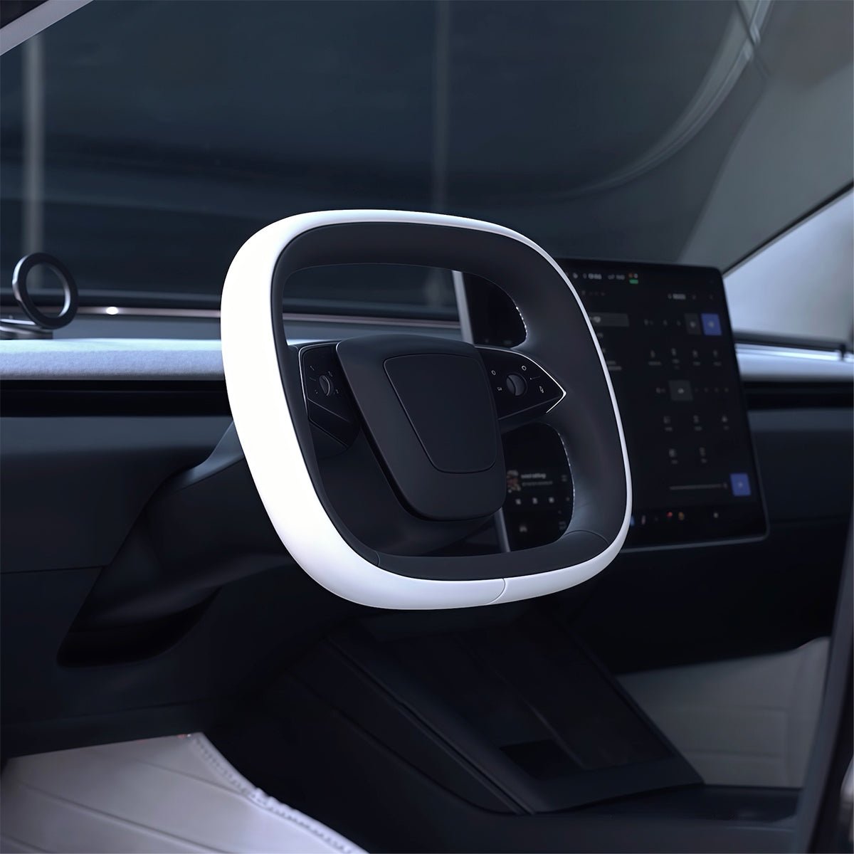 TESERY Starlink 4.0 Cyber Yoke Steering Wheel for Model 3 Highland - Tesery Official Store