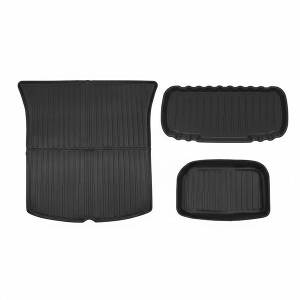 TESERY TPE Front/Rear Trunk Mat for Model Y Standard (3PCS) - Tesery Official Store