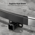 TESERY Trailer Tow Hitch for Model Y | 6500 lbs Capacity | No - Drill Install - Tesery Official Store