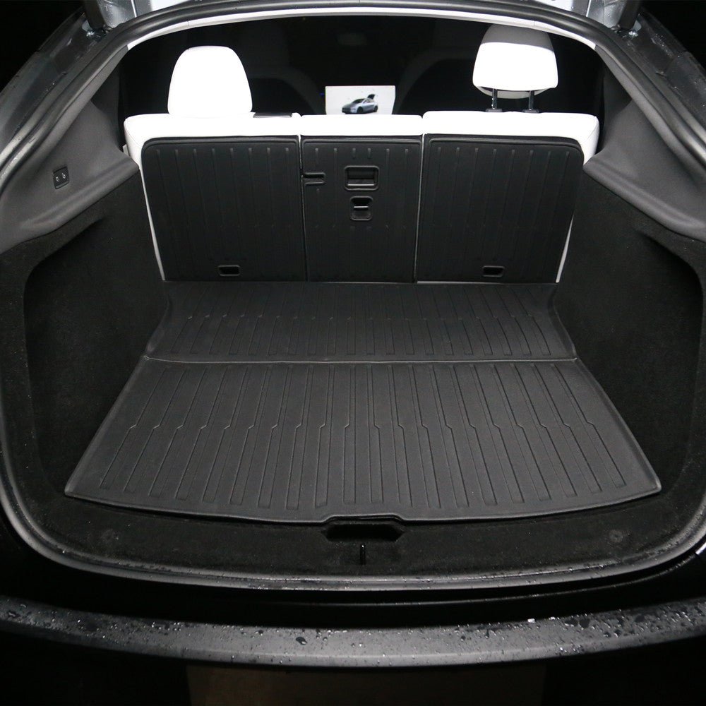TESERY Trunk Mat With Backrest Mat for Tesla New Model Y - Tesery Official Store