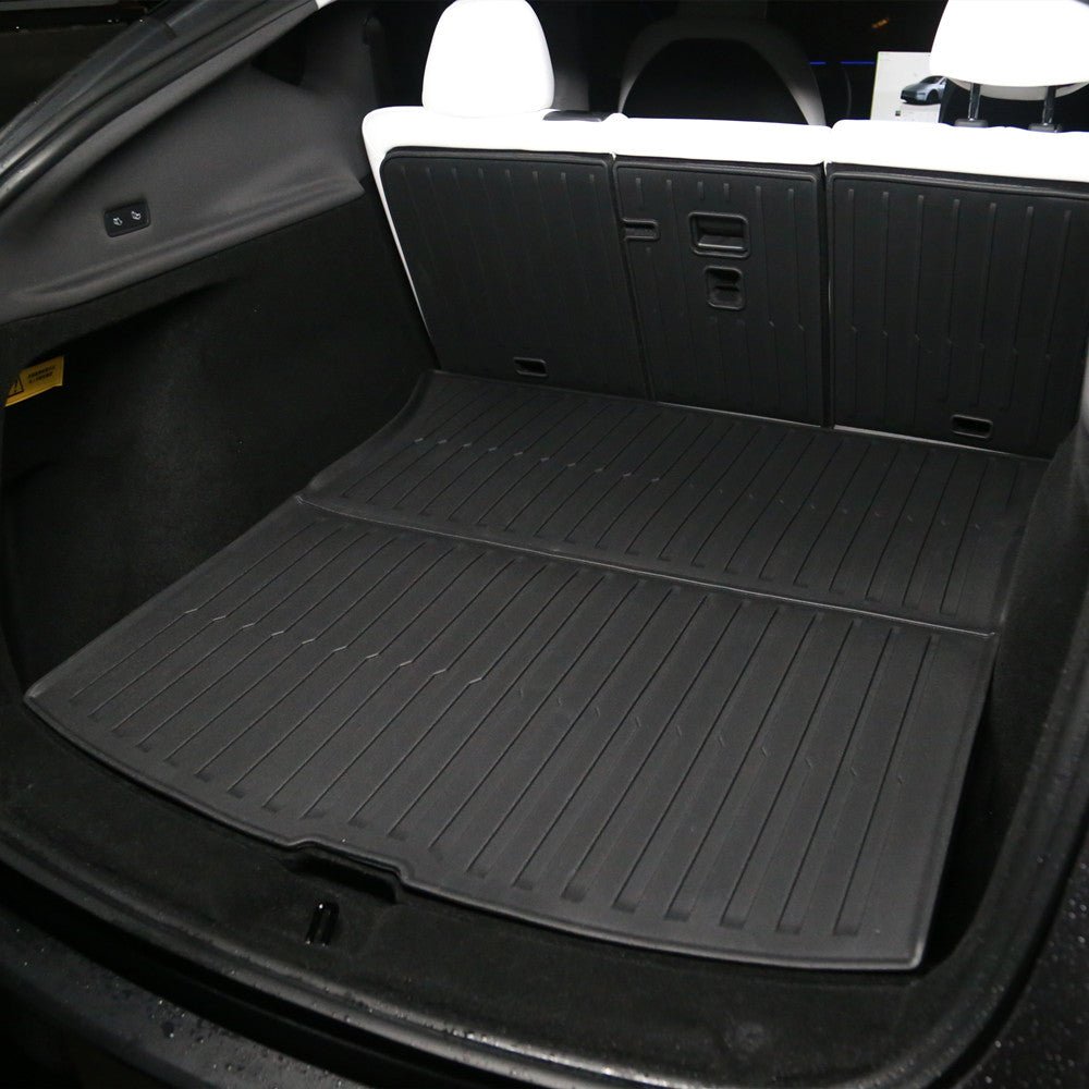 TESERY Trunk Mat With Backrest Mat for Tesla New Model Y - Tesery Official Store