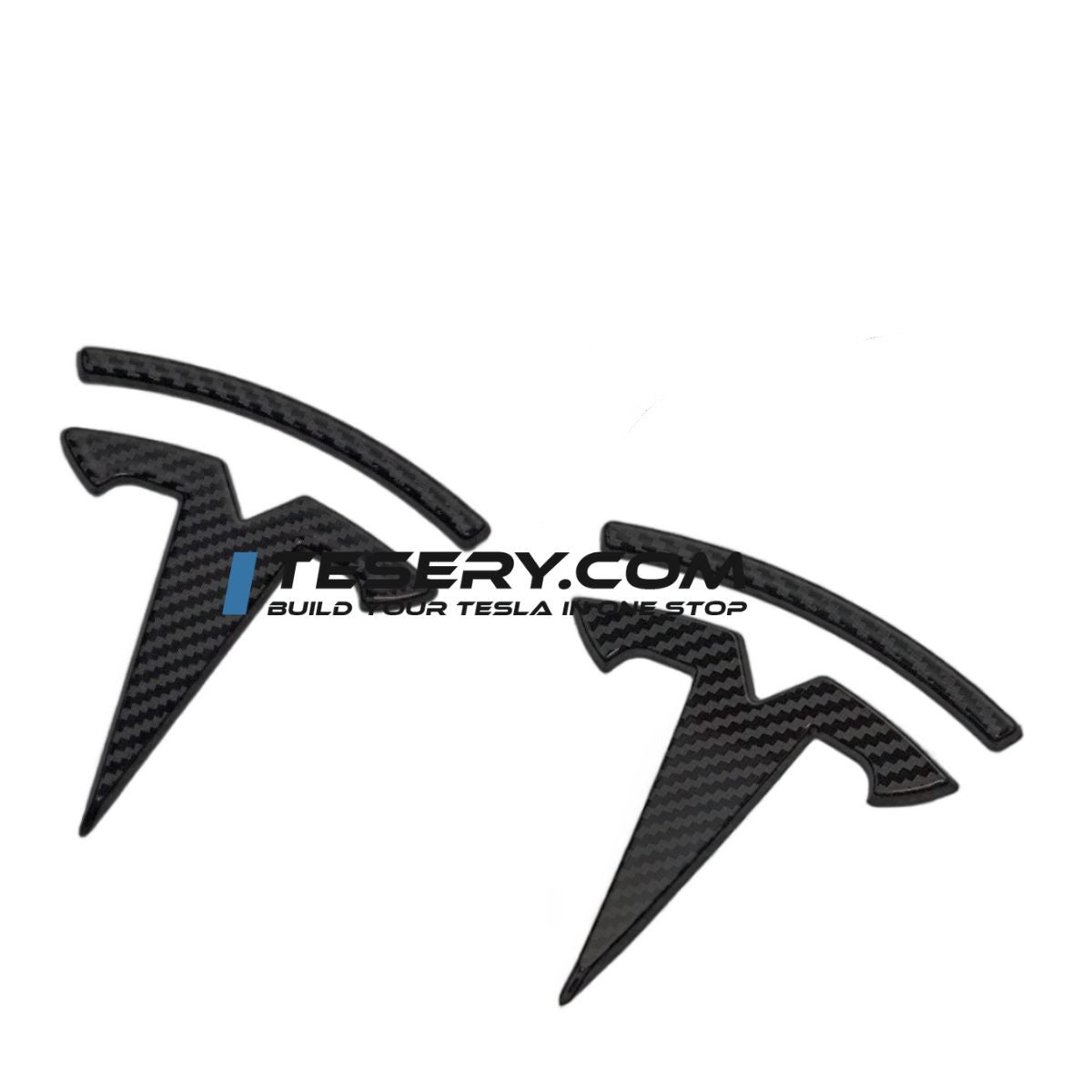Tesla Logo "T" Emblem for Model 3 / Y (Set of 3) - Tesery Official Store