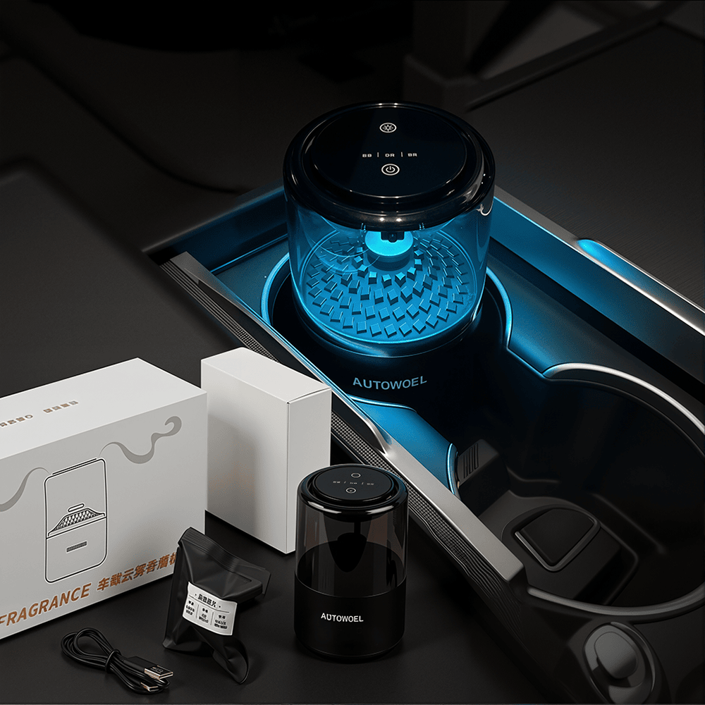 Tesla Model Y/3/S/X Cloud Mist Car Diffuser With Ambient Lighting - Tesery Official Store