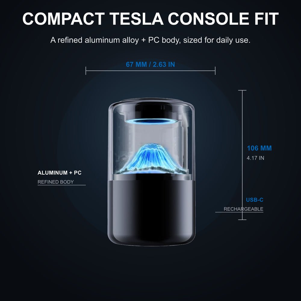 Tesla Model Y/3/S/X Cloud Mist Car Diffuser With Ambient Lighting - Tesery Official Store