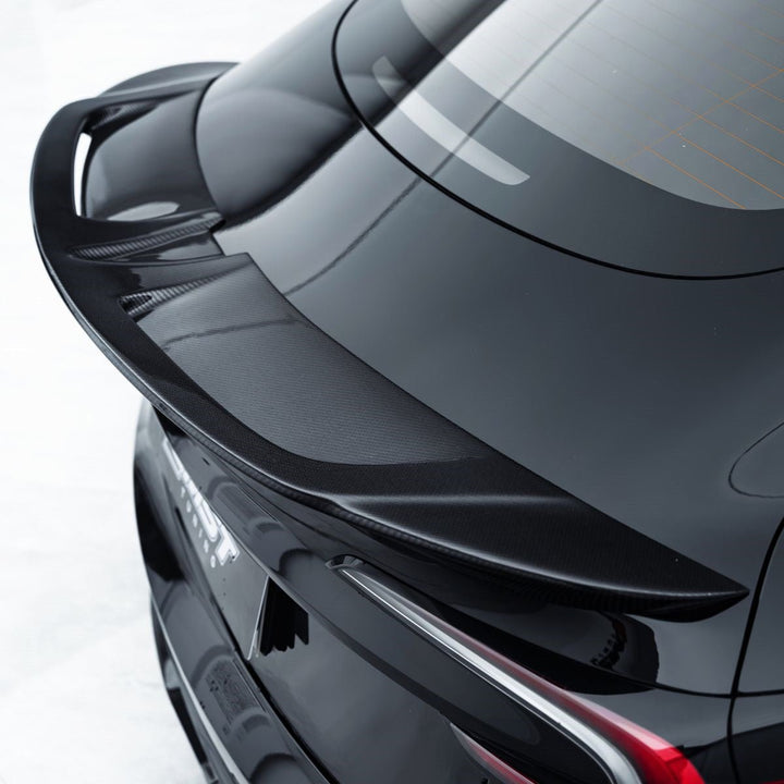 Track - Performance Carbon Fiber Rear Spoiler Wing for Model 3 Highland - Tesery Official Store