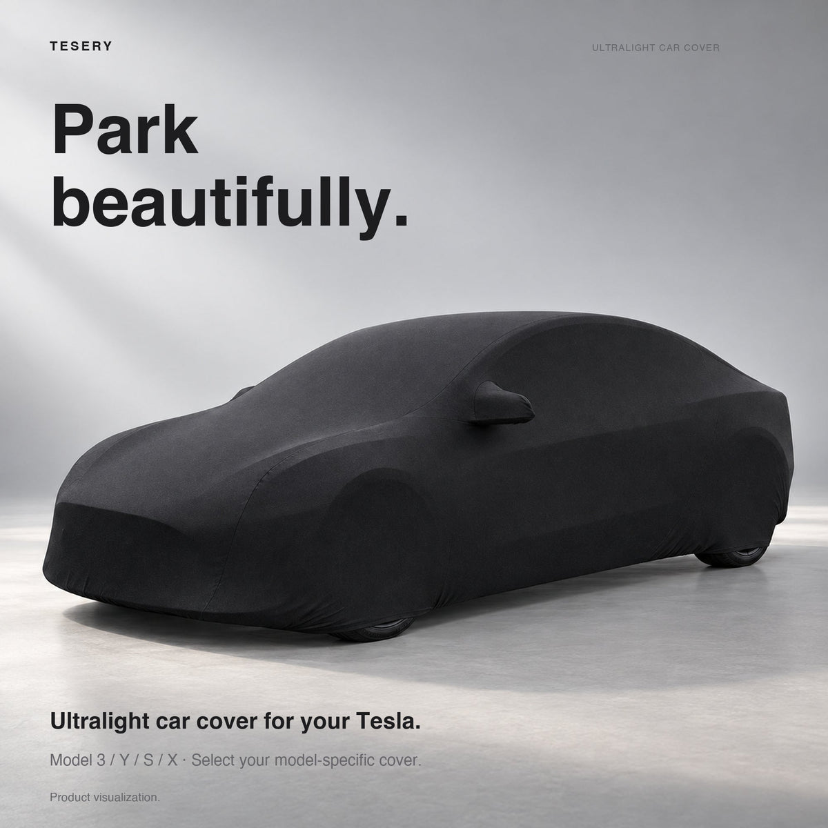 Ultralight Car Cover for Model 3/Y/X/S | Indoor & Outdoor | UV Protection | Stretchable - Tesery Official Store