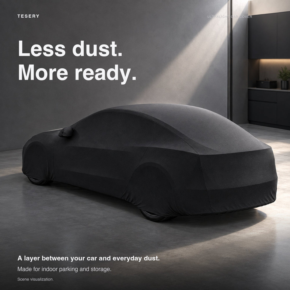 Ultralight Car Cover for Model 3/Y/X/S | Indoor & Outdoor | UV Protection | Stretchable - Tesery Official Store