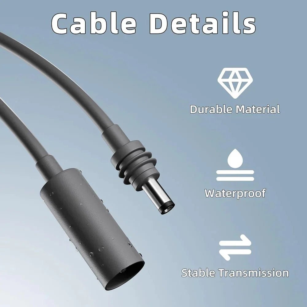Waterproof DC Extension Cable (Female to Male) for Starlink Mini - Tesery Official Store