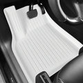 White TPE Floor Mats for Model 3 & Model Y - Tesery Official Store