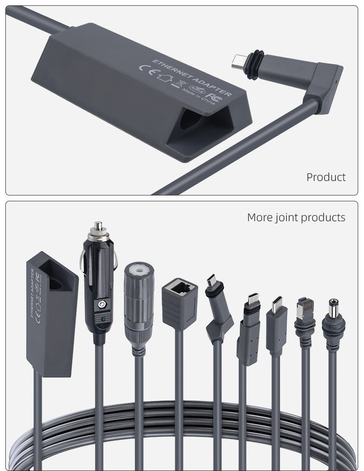 Wired Connection to RJ45 for Starlink Gen 2 Ethernet Adapter - Tesery Official Store