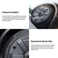19' Best Wheel Covers Cybertruck Style for Tesla Model Y 2020-2024 (4PCS) - Tesery Official Store