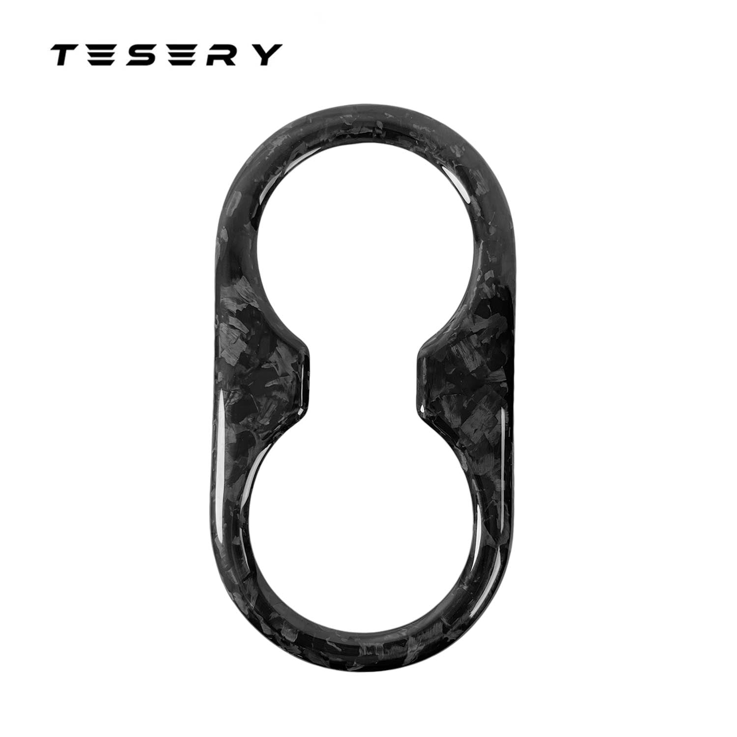 Backseat Cup Holder for Tesla Model 3 Model Y - Carbon Fiber Interior Mods - Tesery Official Store