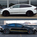 Car Door Side Skirt Stickers Auto Decor Decal for Tesla Model 3 Model S Model X 2PCS/set - Tesery Official Store