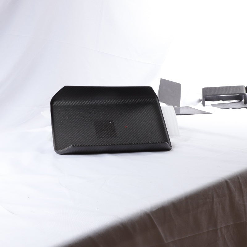 Carbon Fiber Armrest Cover For Tesla Model 3 Highland / Model Y - Tesery Official Store