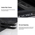Carbon Fiber Textured Front Door Sill Protector for Tesla Model S 2016-2018 - Tesery Official Store