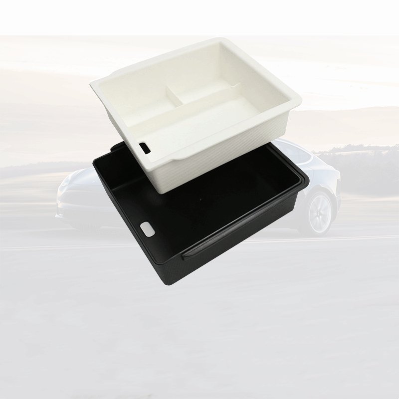 Center Armrest Storage Box Double - Layered for Tesla Model 3 Highland - Tesery Official Store