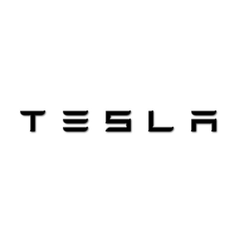 Tailgate Lettered Rear Logo Replacement For Tesla Model 3/Y - Tesery Official Store