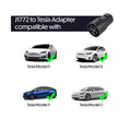 TESERY J1772 to Tesla Charger Adapter | 250V | 60A - Tesery Official Store