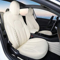 TESERY Seat Covers for Tesla Model 3 / Model Y - Off White