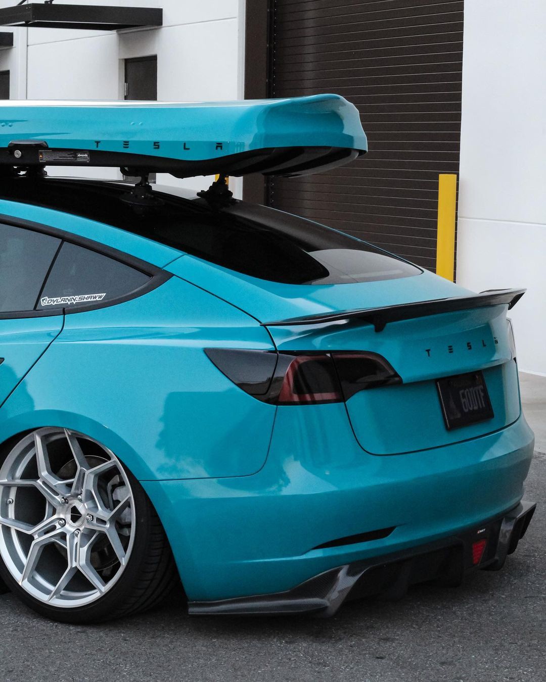 TESERY Tesla Model 3 Carbon Fiber Rear Spoiler Ver.3 - Tesery Official Store